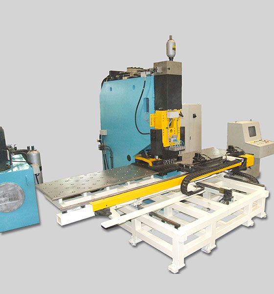 PP0909 CNC Hydraulic Punching Machine For Plates Model